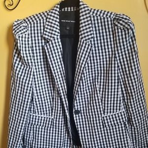 Checkered Blazer